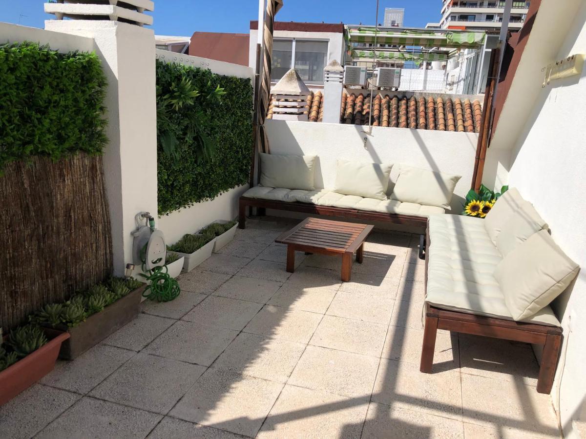 El Cortijuelo. Magnificent Triplex Terraced House With Rooftop Of 18M2, Overlooking The Sea. Parking Τορρεμολίνος Εξωτερικό φωτογραφία