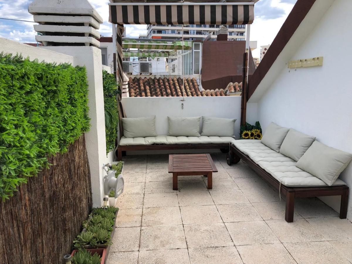El Cortijuelo. Magnificent Triplex Terraced House With Rooftop Of 18M2, Overlooking The Sea. Parking Τορρεμολίνος Εξωτερικό φωτογραφία